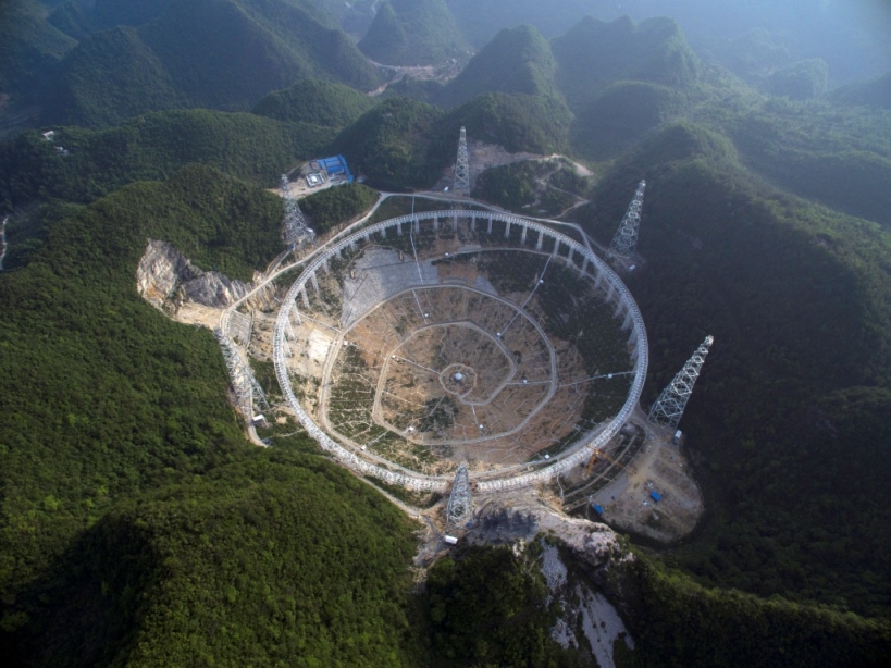 Five hundred metre store aperture spherical telescope